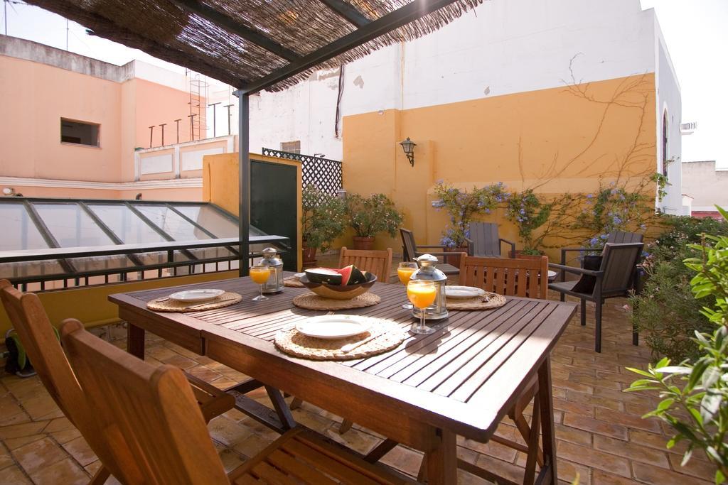 Bamberg Duplex Terrace Appartement Sevilla Kamer foto